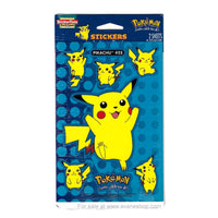 Vintage Pokemon Pikachu Stickers 2 Sticker Sheets Sealed Generation 1 1998
