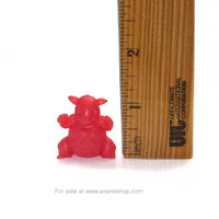 Pokemon Kangaskhan Figure Pencil Topper Japanese Red Keshi Eraser Toy