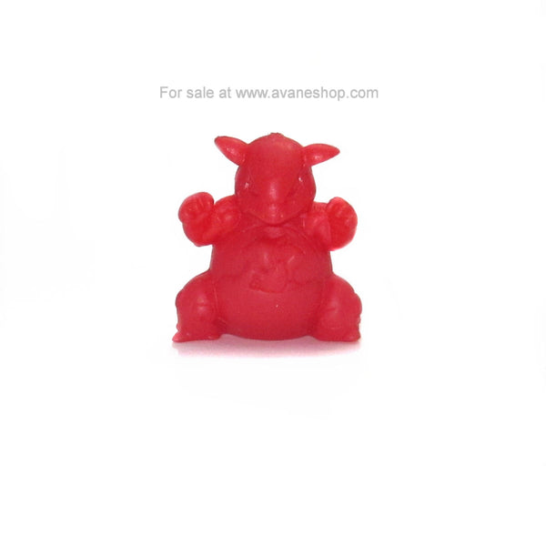 Pokemon Kangaskhan Figure Pencil Topper Japanese Red Keshi Eraser Toy