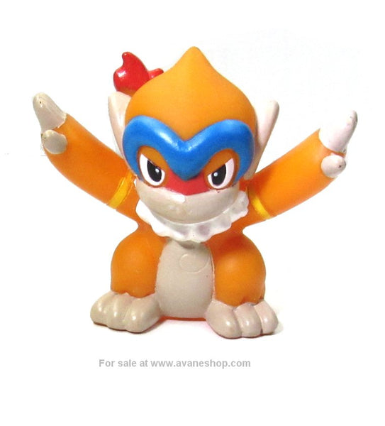 Official Nintendo Pokemon Kids Monferno Figure Toy Bandai Finger Puppet