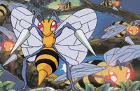 Japanese Pokemon Postcard Beedrill Card Official Nintendo