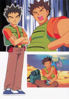 Japanese Pokemon Postcard Brock Post Card Official Nintendo