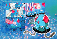 Japanese Pokemon Postcard Tentacool Post Card Official Nintendo