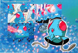 Japanese Pokemon Postcard Tentacool Post Card Official Nintendo