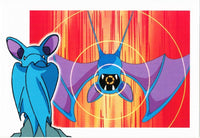 Japanese Pokemon Postcard Zubat Post Card Official Nintendo