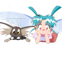 Tenchi Pretty Sammy Sasami and Ryo-Ohki Anime Cel Sega Saturn Game