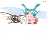 Tenchi Pretty Sammy Sasami and Ryo-Ohki Anime Cel Sega Saturn Game