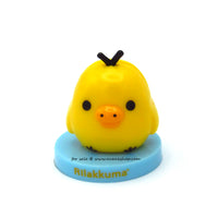 Rilakkuma Kiiroitori Magnetic Desk Accessory Card and Paper Clip Holder Ioten Omake with Bag