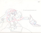 Rozen Maiden Anime Cel Sketch Suiseiseki with Watering Can Animation Sketch Douga