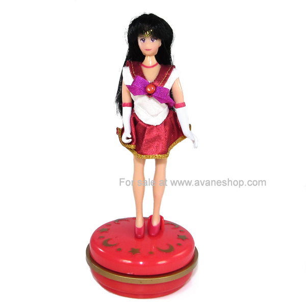 Sailor Moon Doll 6 inch Sailor Mars Doll Shiny Fuku Spinning Doll