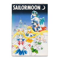 Sailor Moon Blue Furoku Stationery Notebook Nakayosi Vintage 1994 Inner Senshi Chibimoon Fading