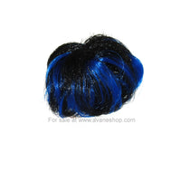 Sailor Moon Doll Old 6 inch Sailor Mercury Doll Head ONLY Blue Black Hair 90s