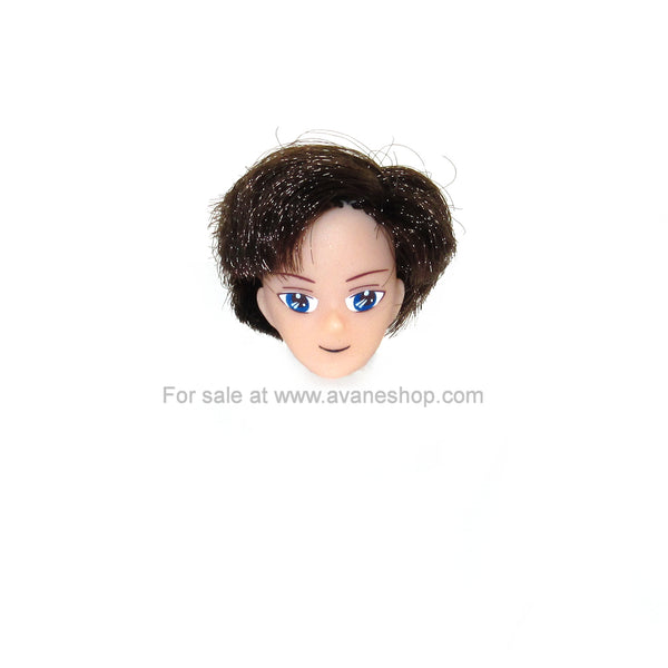 Sailor Moon Doll Old 6 inch Tuxedo Mask Prince Darien Head ONLY 90s King Endymion