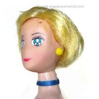 Sailor Moon Doll 11.5 inch Noseless Sailor Uranus Doll Loose No Fuku 90s Irwin Rare