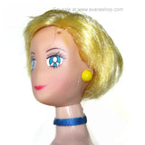 Sailor Moon Doll 11.5 inch Noseless Sailor Uranus Doll Loose No Fuku 90s Irwin Rare