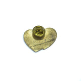 Vintage Sailor Moon Enamel Pin Artemis Blue Double Heart Kanebo Official Japan