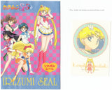 Sailor Moon SuperS Irezumi Seal Tattoo Card and Envelope Crisis Make Up