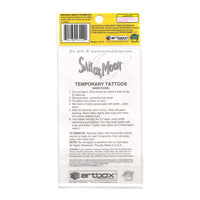 Sailor Moon Temporary Tattoo Sheet New and Sealed Style I Inners Big Venus