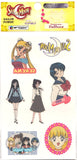 Sailor Moon Temporary Tattoo Sheet New and Sealed Style A Inners