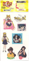 Sailor Moon Temporary Tattoo Sheet New and Sealed Style B Tuxedo Mask Inners