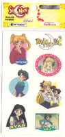 Sailor Moon Temporary Tattoo Sheet New and Sealed Style J Inner Senshi Artemis