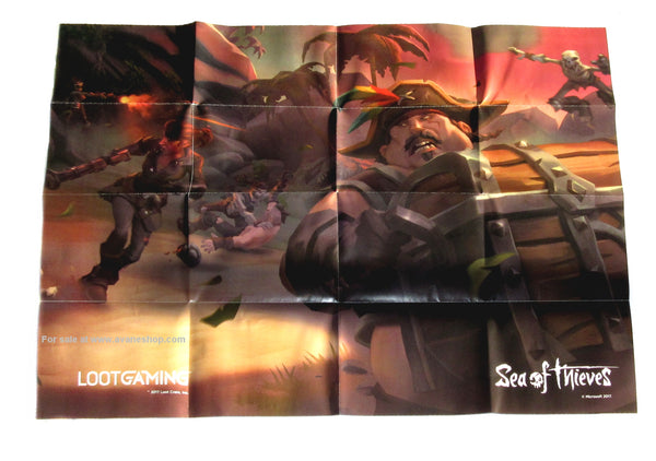 Sea of Thieves Poster 28"x 22" Loot Gaming Game Room