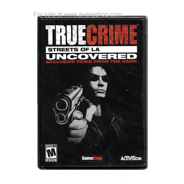 True Crime: Streets of LA Uncovered Promo DVD 2003 NEW Sealed PS2
