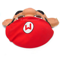 Vintage Mario Brothers Halloween Mask Licensed Official 80s Nintendo Mask A