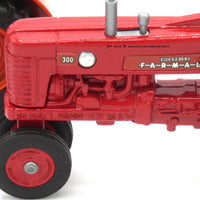Vintage Ertl Diecast Red Tractor Set 1/43 Special Collectors Edition 1986 National Farm Toy Show