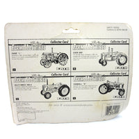 Vintage Ertl Farm Machines Diecast Case IH Historical Tractor Set 1:64 4 Pc New On Card 1991
