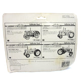 Vintage Ertl Farm Machines Diecast Case IH Historical Tractor Set 1:64 4 Pc New On Card 1991