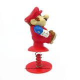 Vintage Nintendo Super Mario Brothers Figure on Spring 1989 Applause PVC