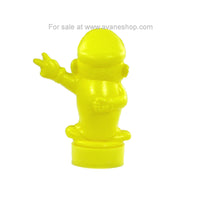Vintage 1989 Nintendo Super Mario Brothers Figure Topps Candy Gum Container Yellow