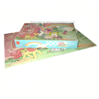 Vintage G1 My Little Pony Dream Castle 100 pc Puzzle French English Box Canadian