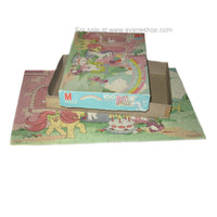 Vintage G1 My Little Pony Dream Castle 100 pc Puzzle French English Box Canadian