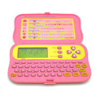 Vintage 90s Girl's Toy Pink My Secret Diary Electronic Organizer Working Micro Games 1995