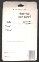 Vintage Disney Winnie the Pooh Birthday Invitations 8 Sealed Stationery