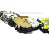 Sailor Moon Sailor Uranus Vintage Flat Keychain Sailormoon Official Key Chain Charm