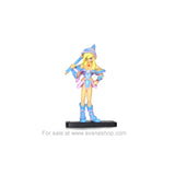 YuGiOh Dark Magician Girl Figure Duel Monsters Yu Gi Oh Mini Figure Mattel