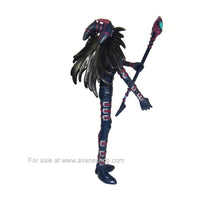 YuGiOh Magician of Black Chaos Figure with Staff Duel Monsters Yu Gi Oh Anime Toy Mattel