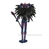 YuGiOh Magician of Black Chaos Figure with Staff Duel Monsters Yu Gi Oh Anime Toy Mattel