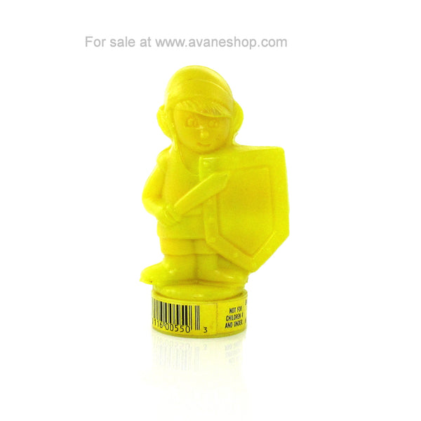 Nintendo Legend of Zelda 1989 Topps Link Figure Candy Container With Gum  Yellow